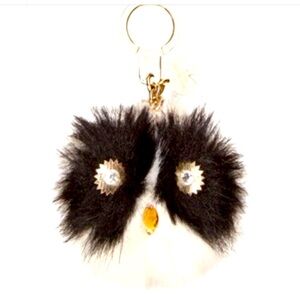 OWL LOVERS Bag Charm or Key Fob Vintage Kate Spade